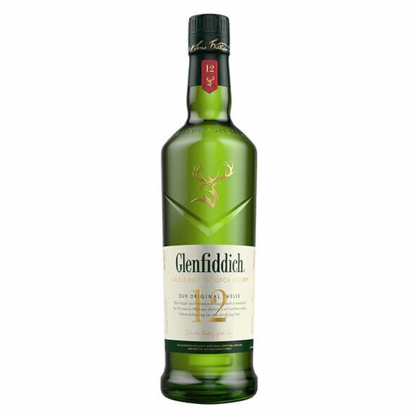 Whisky Glenfiddich 12 años 750ml